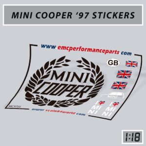 MINI COOPER ’97 STICKERS