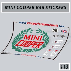 MINI COOPER R56 STICKERS